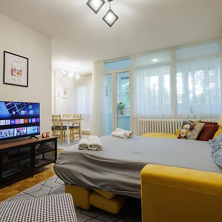 Apartment Sava Centar 1-bedroom In The Heart Of New Belgrade